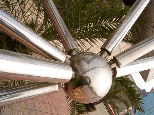 崇左不锈钢螺栓球网架